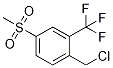 
												1086389-83-4 |
												4-methylsulfonyl-2-trifluoromethylbenzyl chloride
