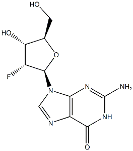
												78842-13-4 |
												2-amino-9-[(2R,3R,4R,5R)-3-fluoro-4-hydroxy-5-(hydroxymethyl)oxolan-2-yl]-3H-purin-6-one